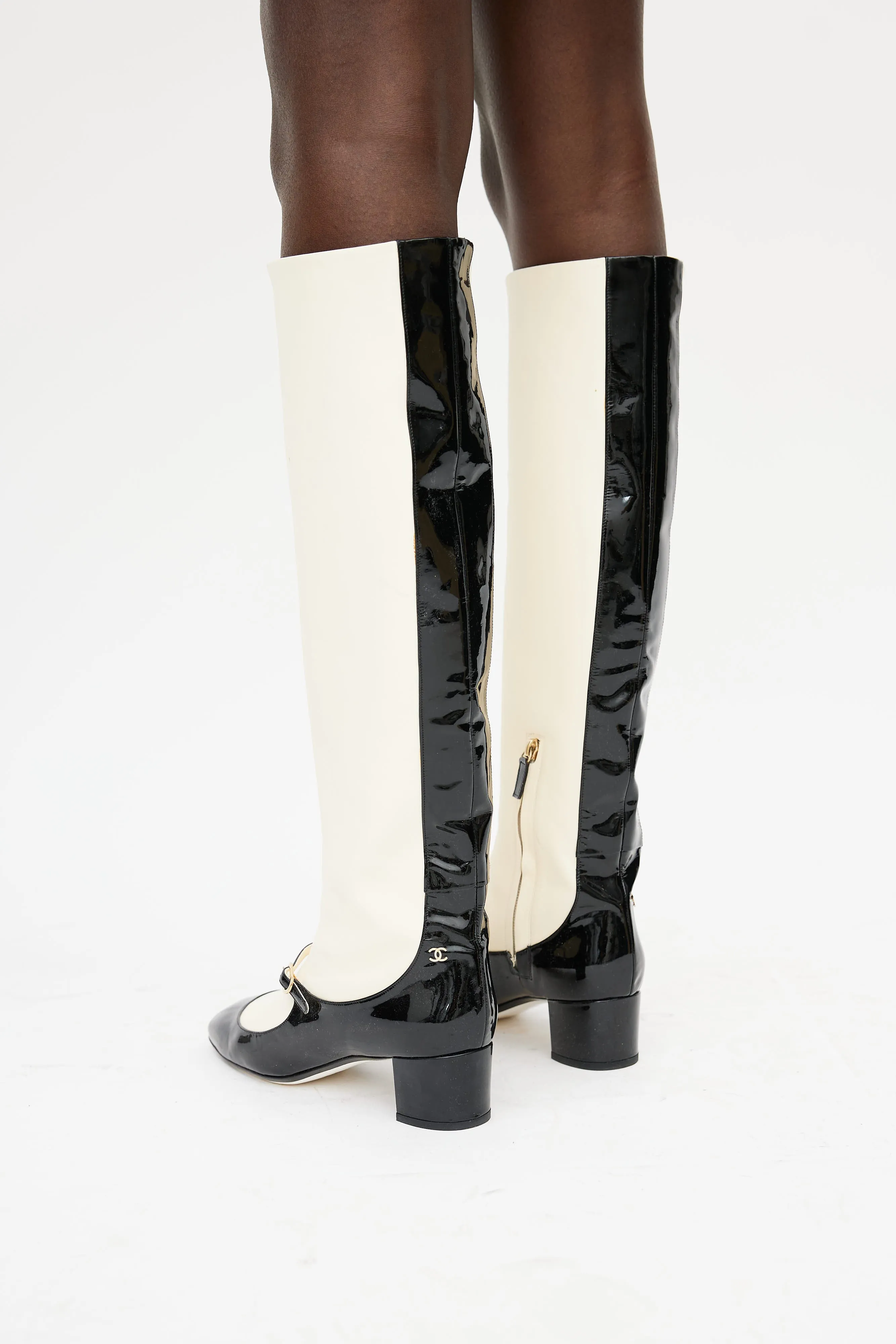 2000s Patent Mary Jane Boot