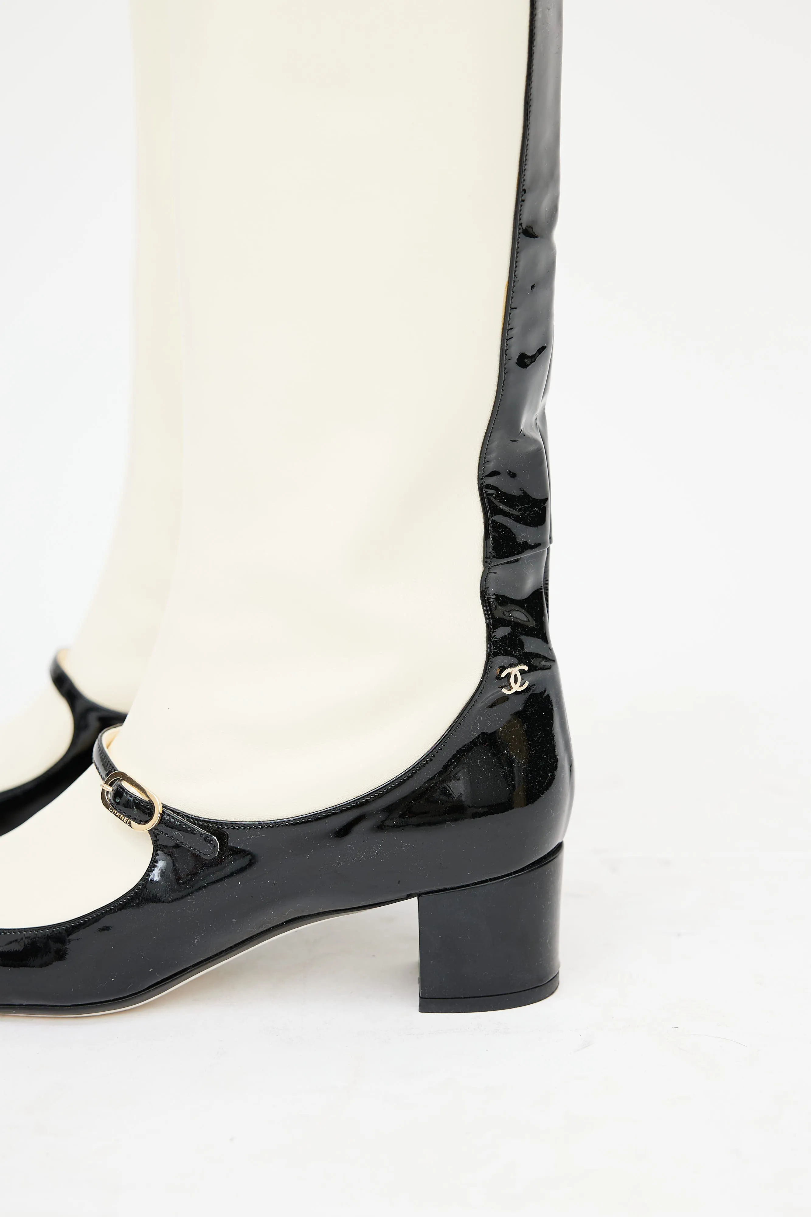 2000s Patent Mary Jane Boot