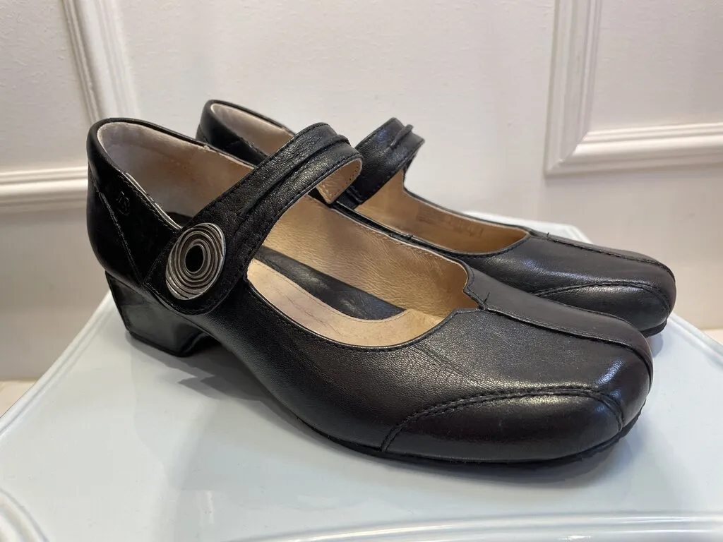 (37) Mary Jane Style Low Heels