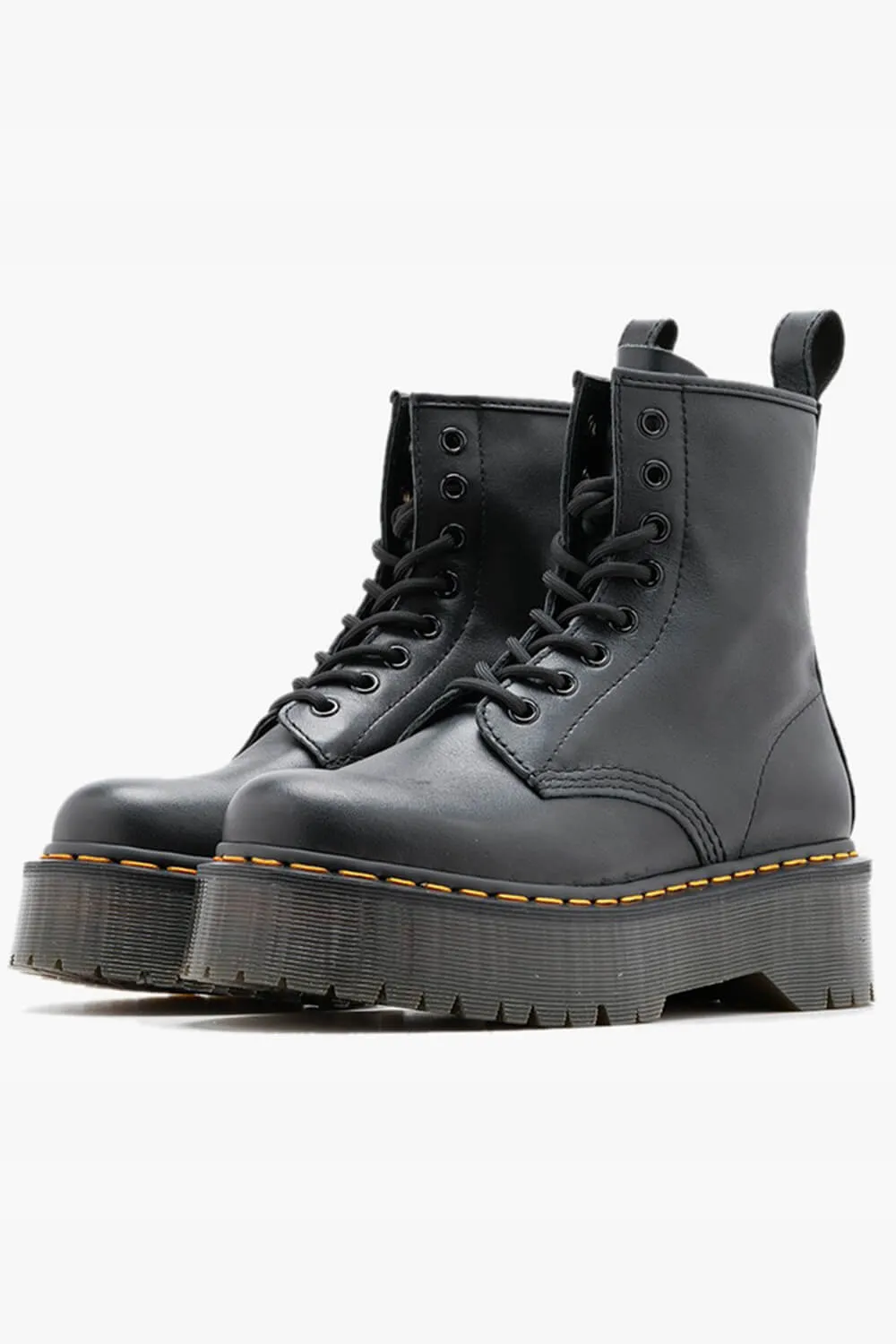 5cm Platform Martens Boots 8 Hole High