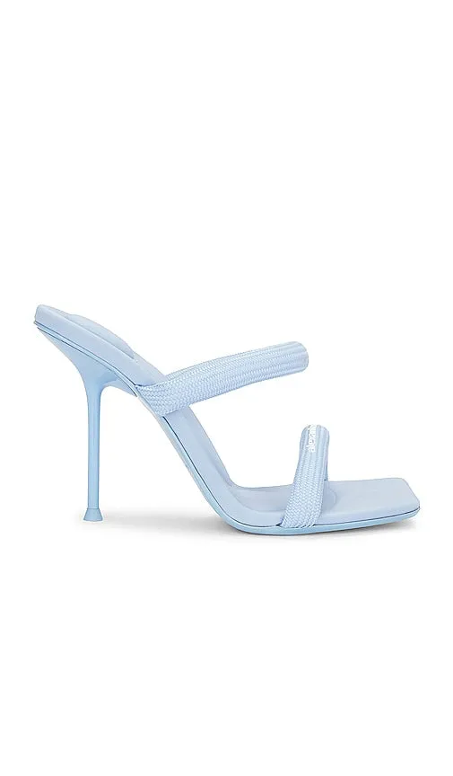 Alexander Wang Julie Tubular Sandal in Baby Blue