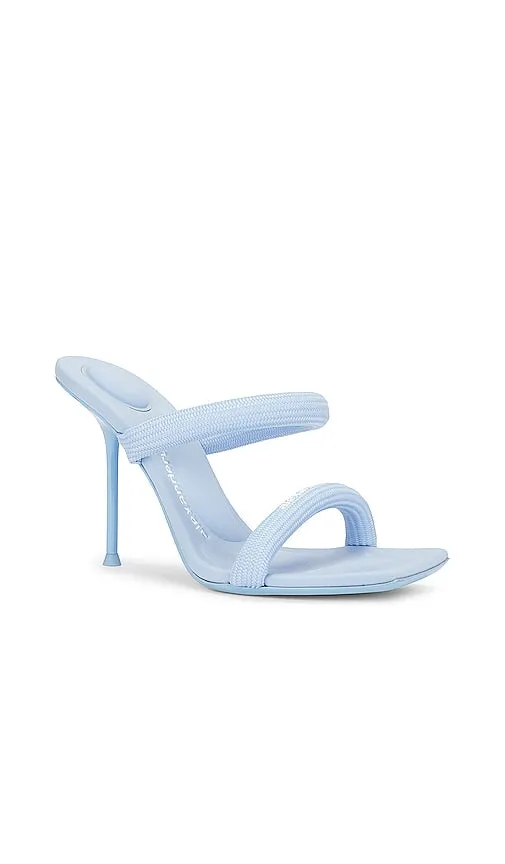 Alexander Wang Julie Tubular Sandal in Baby Blue