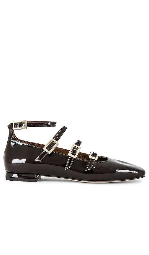 ALOHAS Luke Leather Ballet Flat in Brown