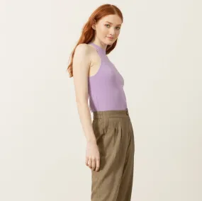 Anna High-Neck Racerback Tank