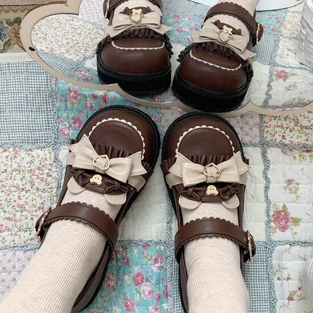 Bear Mary Jane Shoes