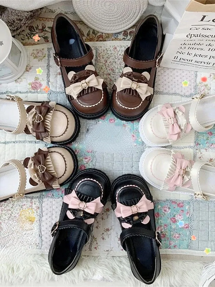 Bear Mary Jane Shoes