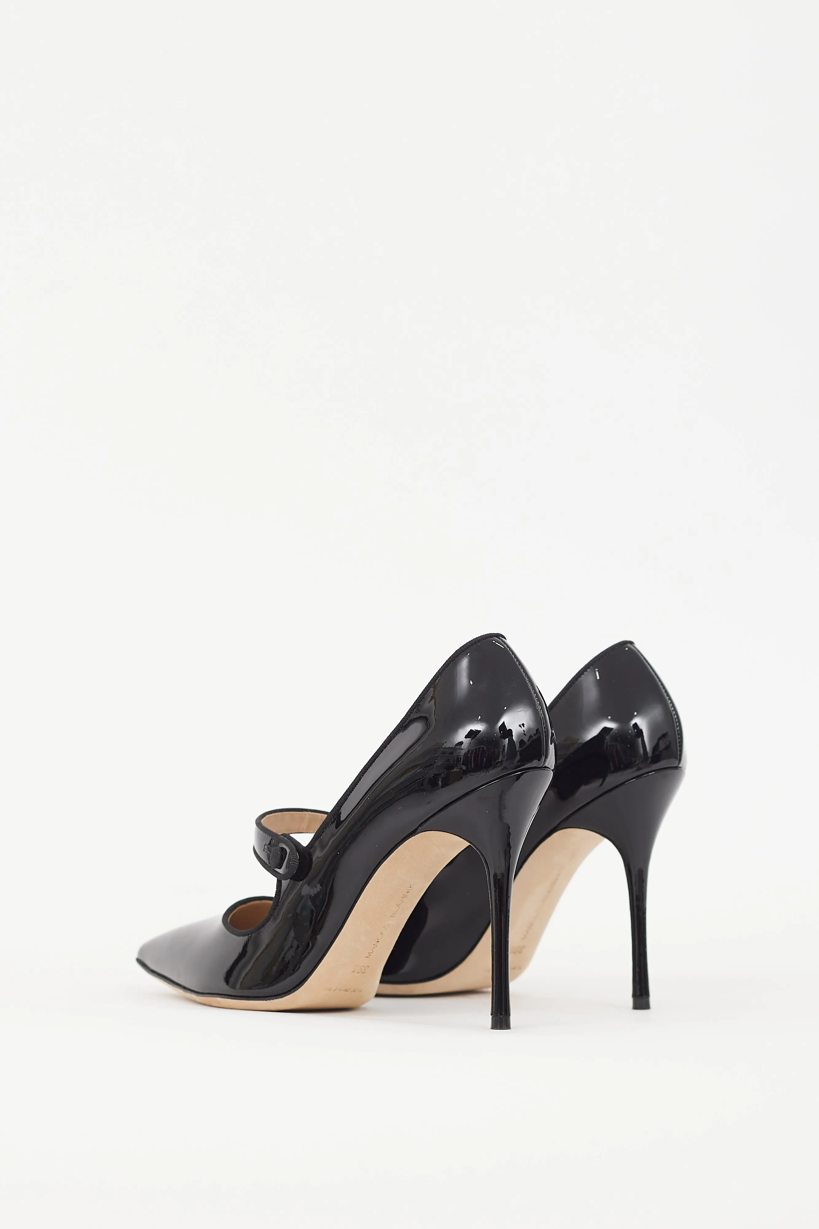 Black Patent Camparinew Mary Jane Pump