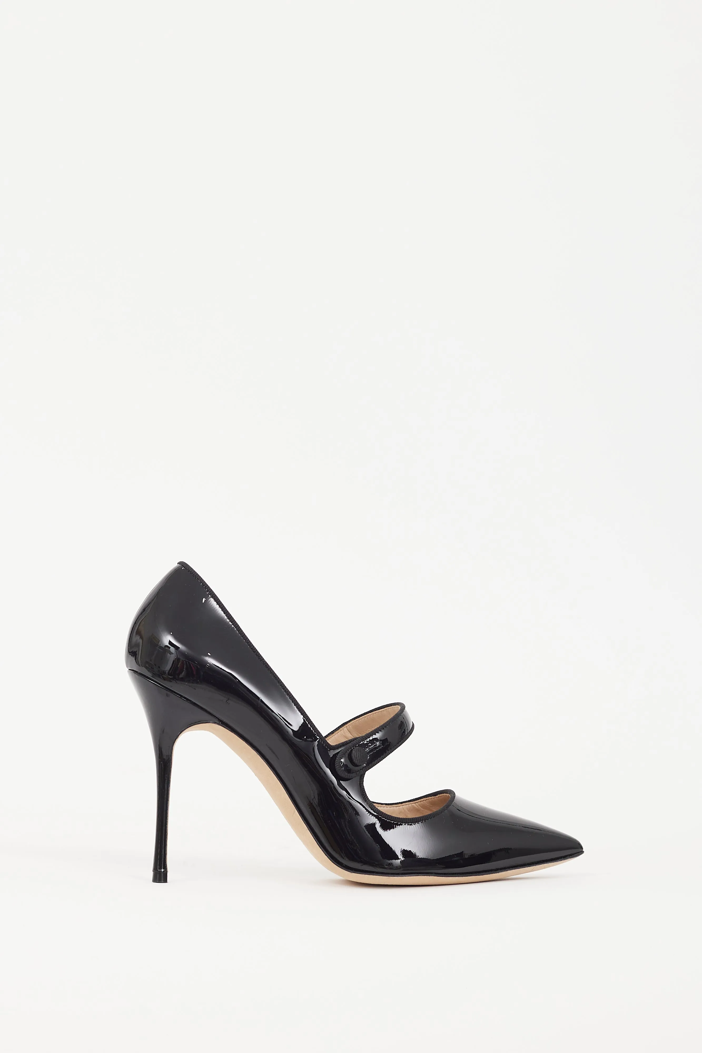 Black Patent Camparinew Mary Jane Pump