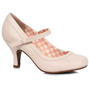 BP320-BETTIE 3" Retro Mary Jane Heel