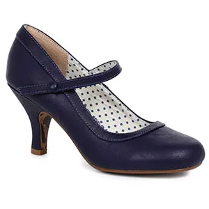 BP320-BETTIE 3" Retro Mary Jane Heel