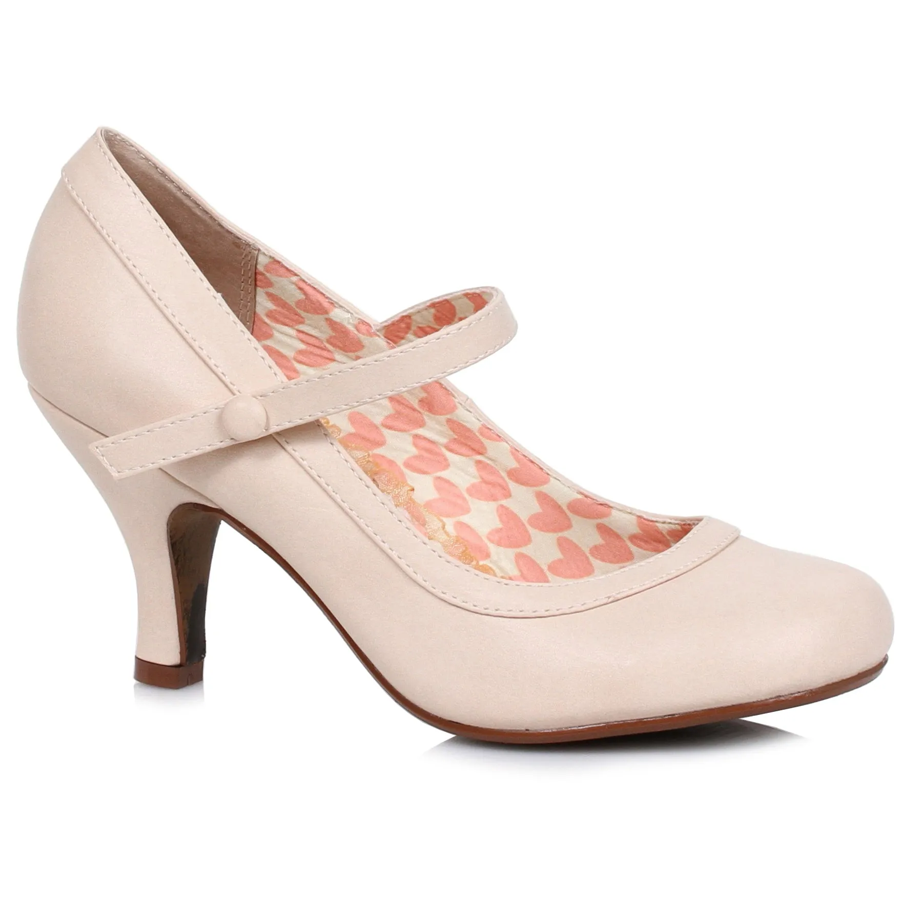 BP320-BETTIE 3" Retro Mary Jane Heel