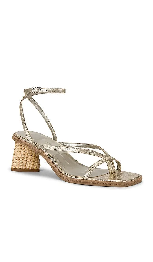 Dolce Vita Banita Sandal in Metallic Gold