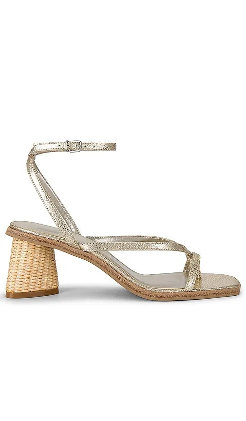 Dolce Vita Banita Sandal in Metallic Gold