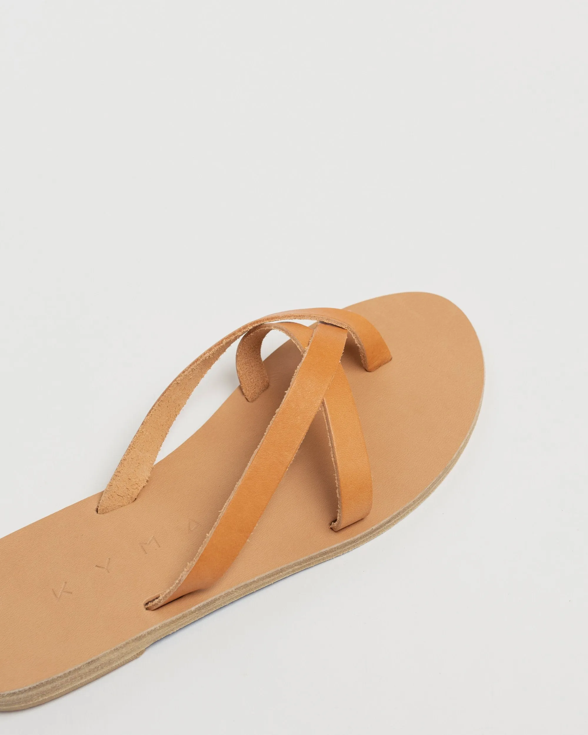 Polyaigos Leather Strappy Sandal