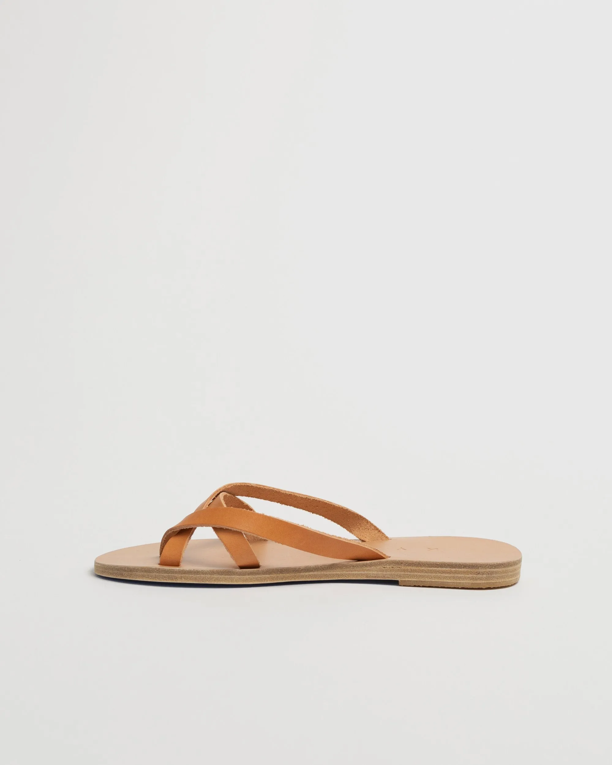 Polyaigos Leather Strappy Sandal