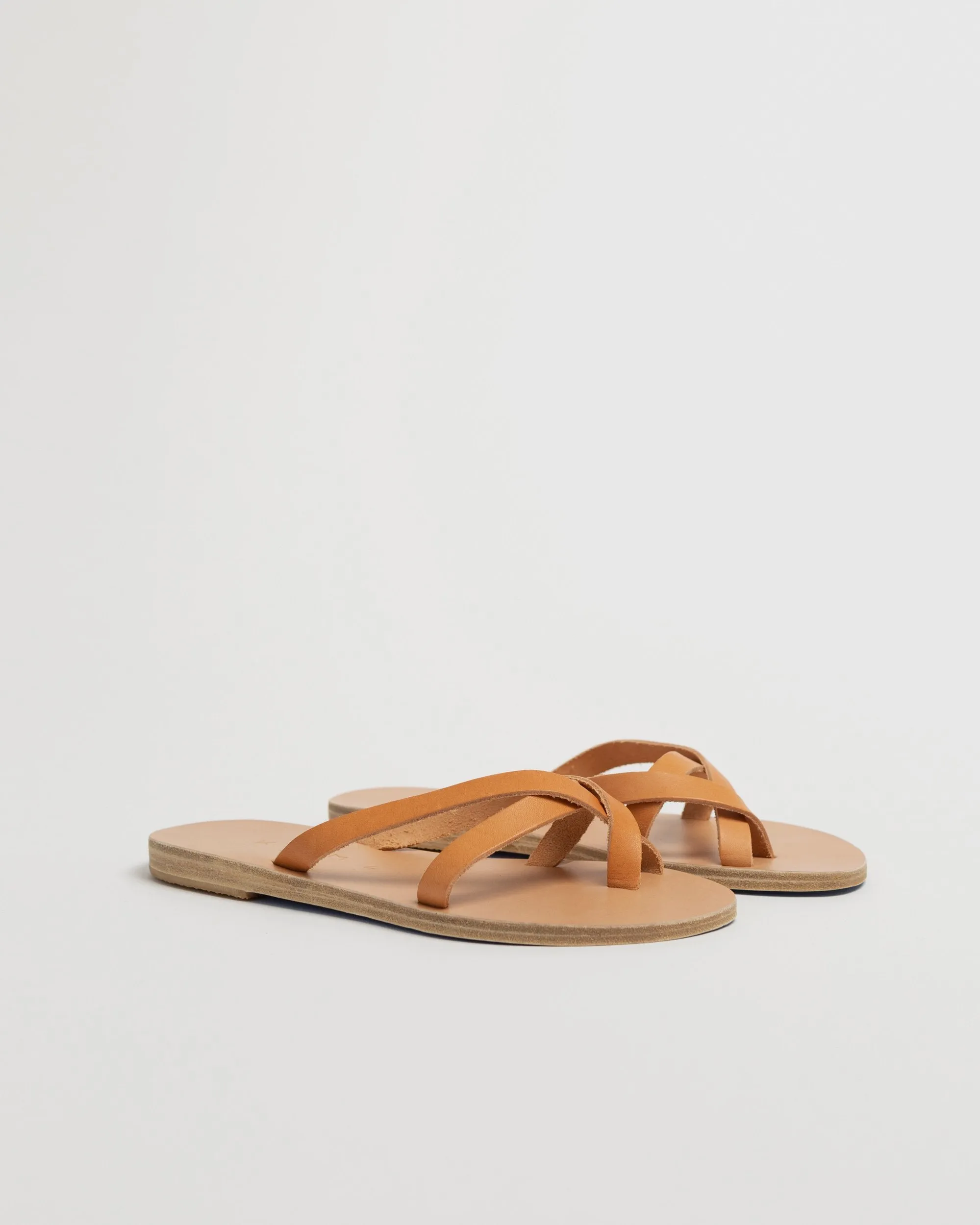 Polyaigos Leather Strappy Sandal
