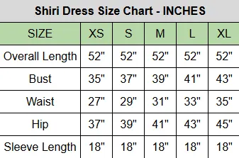 Shiri Dress- Green Garden
